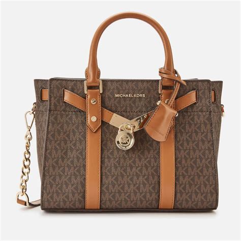 michael kors nouveau hamilton small satchel|michael kors hamilton studded bag.